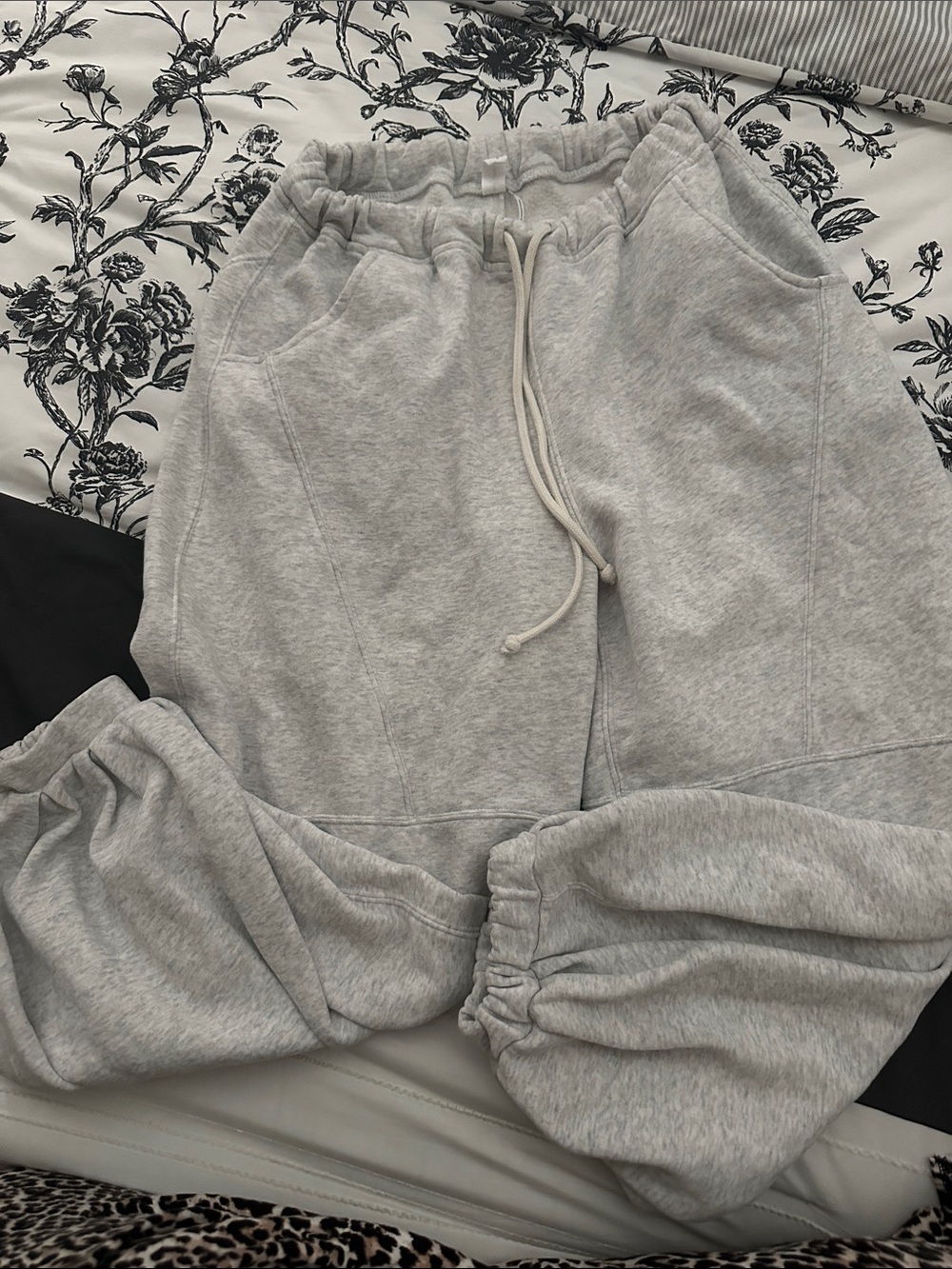 Urban Outfitters out from under grey balloon barrel sweats